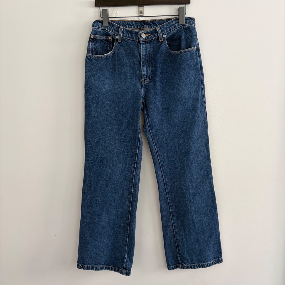 Polo Jeans Co Ralph Lauren Womens Flare Jeans Blue Denim Size 10x31